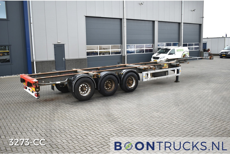 Krone SDC 27 FIXED | 2x20-30-40ft HC * LIFT AXLE * NL TRAILER - Полуприцеп-контейнеровоз/ Сменный кузов: фото 1 Krone SDC 27 FIXED | 2x20-30-40ft HC * LIFT AXLE * NL TRAILER - Полуприцеп-контейнеровоз/ Сменный кузов: фото 1