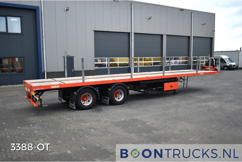 Nooteboom O 35VV | 750cm EXTENDABLE * HARDWOOD FLOOR * NL TRAILER * APK 07-2025 - Полуприцеп бортовой/ Платформа: фото 1 Nooteboom O 35VV | 750cm EXTENDABLE * HARDWOOD FLOOR * NL TRAILER * APK 07-2025 - Полуприцеп бортовой/ Платформа: фото 1