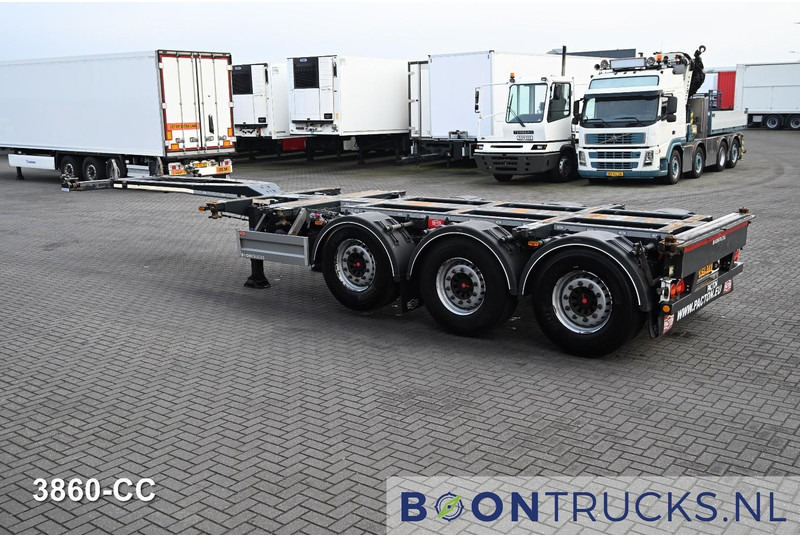 Pacton ET3 | 2x20-30-40-45ft HC * 2x EXTENDABLE * LIFT AXLE * NL TRAILER * APK 06-2026 - Полуприцеп-контейнеровоз/ Сменный кузов: фото 3 Pacton ET3 | 2x20-30-40-45ft HC * 2x EXTENDABLE * LIFT AXLE * NL TRAILER * APK 06-2026 - Полуприцеп-контейнеровоз/ Сменный кузов: фото 3