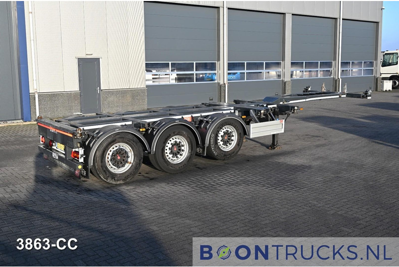 Pacton ET3 | 2x20-30-40-45ft HC * LIFT AXLE * 2x EXTENDABLE * NL TRAINER * APK 09-2026 - Полуприцеп-контейнеровоз/ Сменный кузов: фото 1 Pacton ET3 | 2x20-30-40-45ft HC * LIFT AXLE * 2x EXTENDABLE * NL TRAINER * APK 09-2026 - Полуприцеп-контейнеровоз/ Сменный кузов: фото 1
