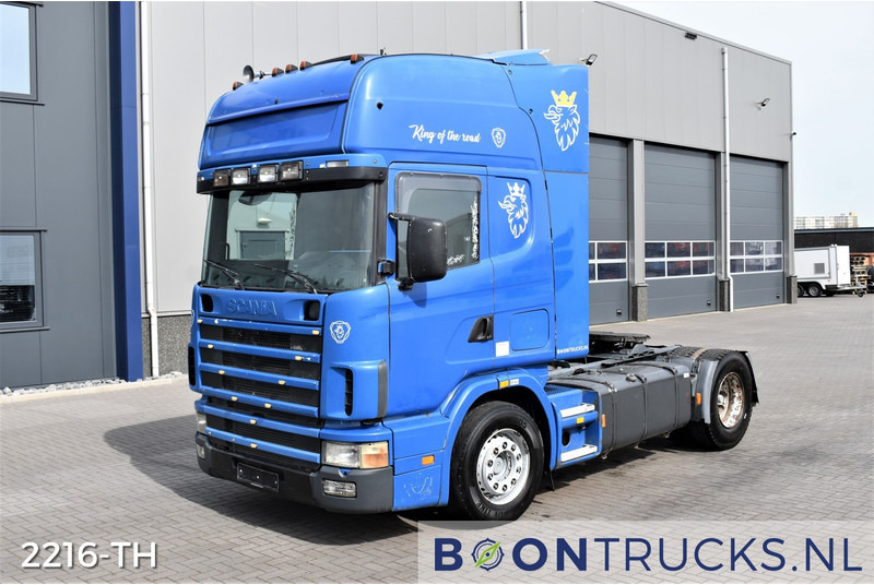 Scania R164 480 V8 4x2 |ONLY FOR PARTS * ENGINE RUNNING * NO INTERIOR !! - Тягач: фото 1 Scania R164 480 V8 4x2 |ONLY FOR PARTS * ENGINE RUNNING * NO INTERIOR !! - Тягач: фото 1