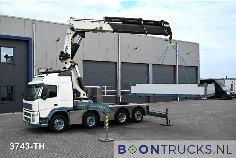 Volvo FM 480 8x2 R + HMF THOR 8520 K5 | 85 T/M CRANE * WINCH * MANUAL * NL TRUCK * TOP! - Тягач: фото 2 Volvo FM 480 8x2 R + HMF THOR 8520 K5 | 85 T/M CRANE * WINCH * MANUAL * NL TRUCK * TOP! - Тягач: фото 2