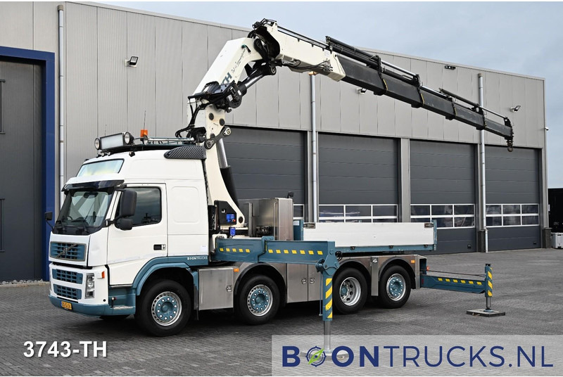Volvo FM 480 8x2 R + HMF THOR 8520 K5 | 85 T/M CRANE * WINCH * MANUAL * NL TRUCK * TOP! - Тягач: фото 1 Volvo FM 480 8x2 R + HMF THOR 8520 K5 | 85 T/M CRANE * WINCH * MANUAL * NL TRUCK * TOP! - Тягач: фото 1
