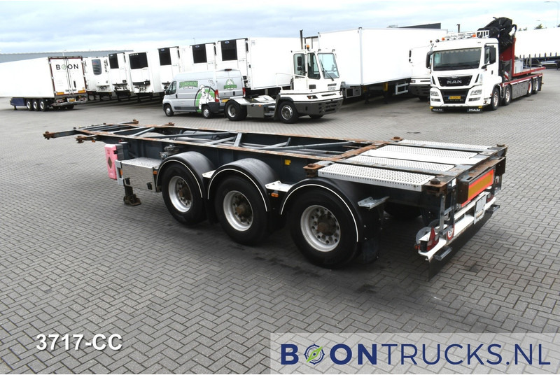 Van Hool 3B0071 TANK CHASSIS | 20-30ft * ADR: FL, AT, OX * 3840 KG * LIFT AXLE - Полуприцеп-контейнеровоз/ Сменный кузов: фото 2 Van Hool 3B0071 TANK CHASSIS | 20-30ft * ADR: FL, AT, OX * 3840 KG * LIFT AXLE - Полуприцеп-контейнеровоз/ Сменный кузов: фото 2