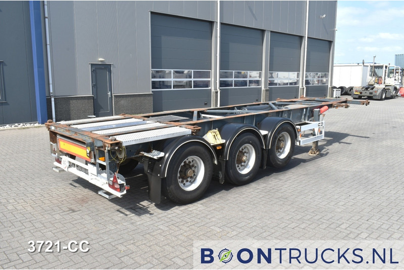 Полуприцеп-контейнеровоз/ Сменный кузов Van Hool 3B0071 TANK CHASSIS | 20-30ft * ADR: FL, AT, OX * 3840 KG * LIFT AXLE: фото 1