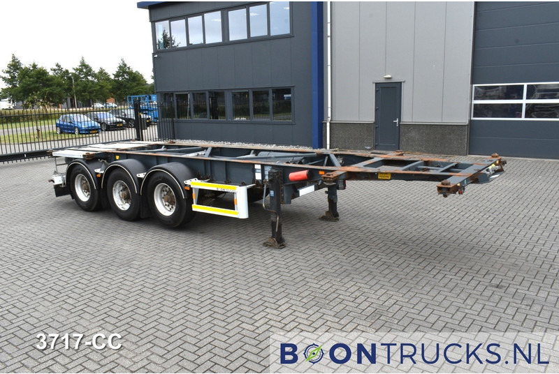 Van Hool 3B0071 TANK CHASSIS | 20-30ft * ADR: FL, AT, OX * 3840 KG * LIFT AXLE - Полуприцеп-контейнеровоз/ Сменный кузов: фото 3 Van Hool 3B0071 TANK CHASSIS | 20-30ft * ADR: FL, AT, OX * 3840 KG * LIFT AXLE - Полуприцеп-контейнеровоз/ Сменный кузов: фото 3