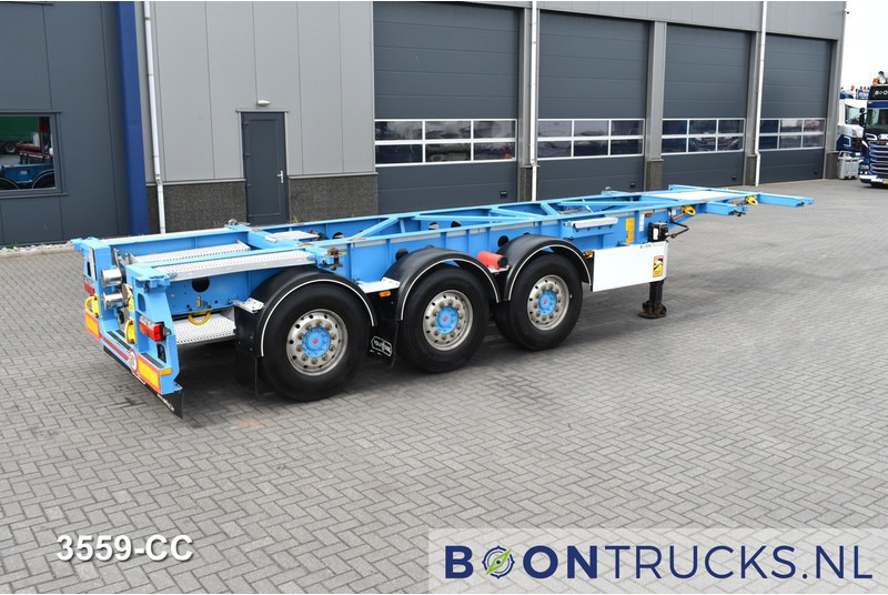 Van Hool A3C002 TANK CHASSIS | 20-30ft * ADR AT FL EX/II EX/III * 3680 Kg * NL TRAILER - Полуприцеп-контейнеровоз/ Сменный кузов: фото 1 Van Hool A3C002 TANK CHASSIS | 20-30ft * ADR AT FL EX/II EX/III * 3680 Kg * NL TRAILER - Полуприцеп-контейнеровоз/ Сменный кузов: фото 1