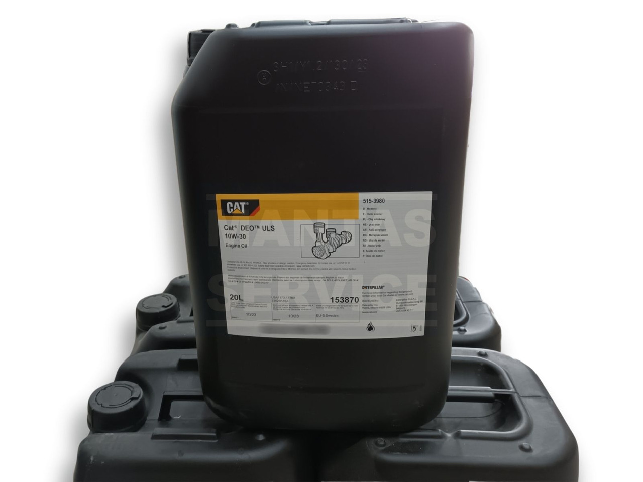 CATERPILLAR ENGINE OIL DEO ULS 10W-30 20L 515-3980 - Экскаватор: фото 2 CATERPILLAR ENGINE OIL DEO ULS 10W-30 20L 515-3980 - Экскаватор: фото 2