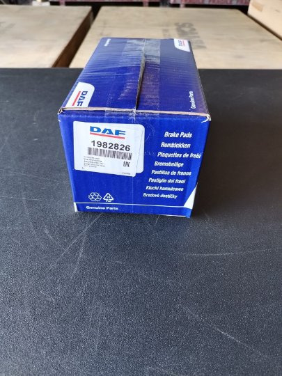 DAF BRAKE PADS 1982826 - Дисковые колодки для Грузовиков: фото 3 DAF BRAKE PADS 1982826 - Дисковые колодки для Грузовиков: фото 3