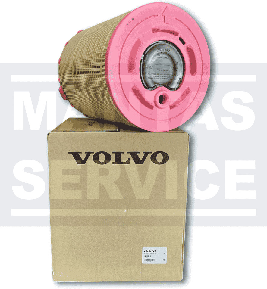 VOLVO AIR FILTER 23743722 - Воздушный фильтр для Грузовиков: фото 1 VOLVO AIR FILTER 23743722 - Воздушный фильтр для Грузовиков: фото 1