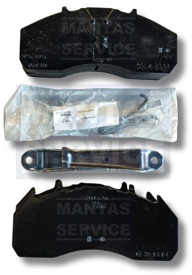 VOLVO BRAKE PAD KIT - DRAG FREE 24226155, 23149532, 21352570 - Дисковые колодки для Грузовиков: фото 2 VOLVO BRAKE PAD KIT - DRAG FREE 24226155, 23149532, 21352570 - Дисковые колодки для Грузовиков: фото 2