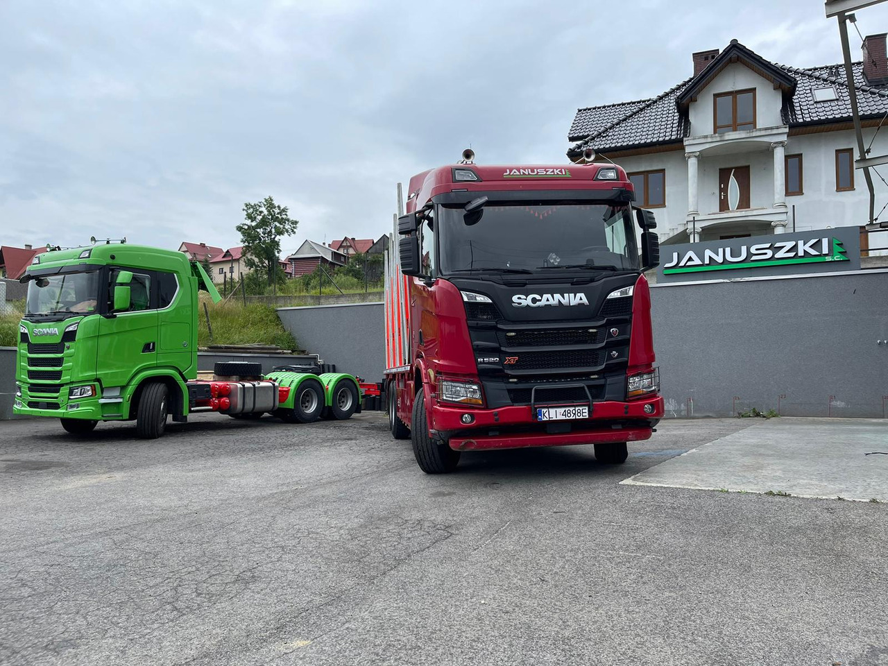 Лесовоз SCANIA R520 XT: фото 7