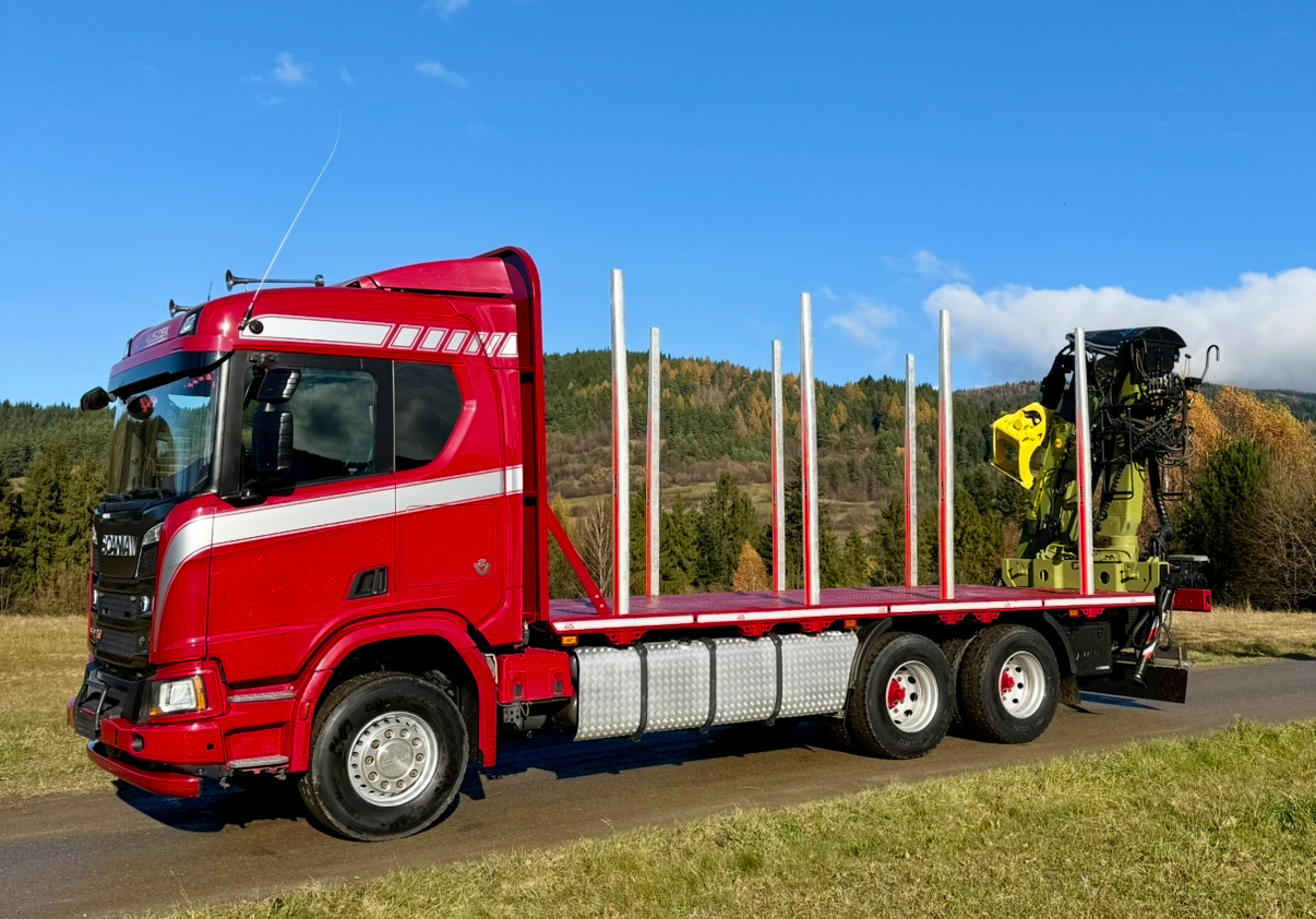 SCANIA R520 XT - Лесовоз, Автоманипулятор: фото 2 SCANIA R520 XT - Лесовоз, Автоманипулятор: фото 2