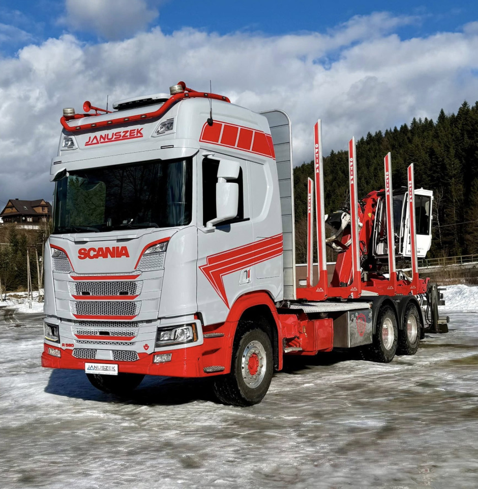 SCANIA R580 - Лесовоз: фото 1 SCANIA R580 - Лесовоз: фото 1