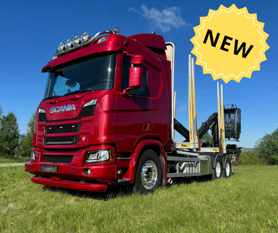 SCANIA R580 XT V8 - Лесовоз: фото 1 SCANIA R580 XT V8 - Лесовоз: фото 1