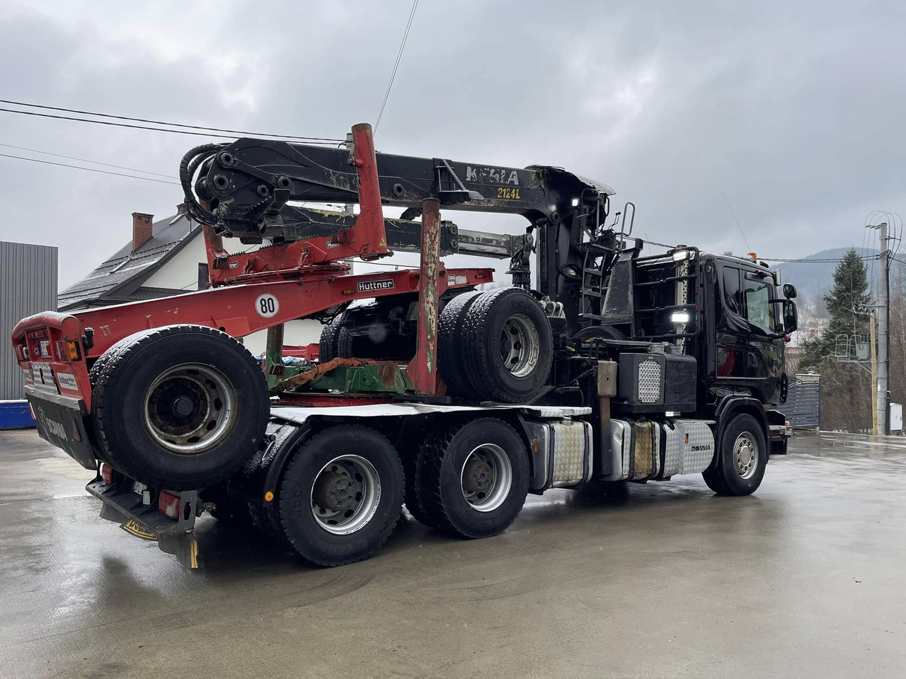 Лесовоз SCANIA R620 V8: фото 12