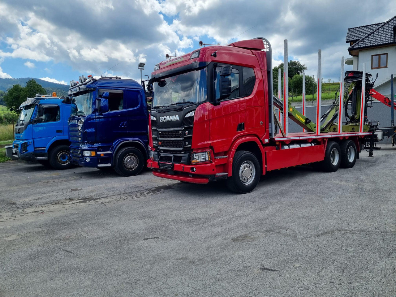 Scania R520 XT V8 - Лесовоз: фото 1 Scania R520 XT V8 - Лесовоз: фото 1