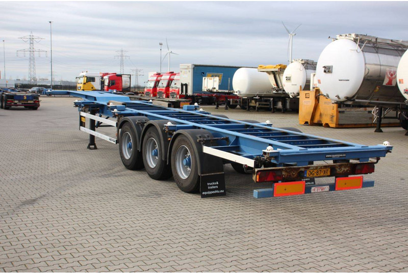 Groenewegen - Шасси полуприцеп: фото 3 Groenewegen - Шасси полуприцеп: фото 3