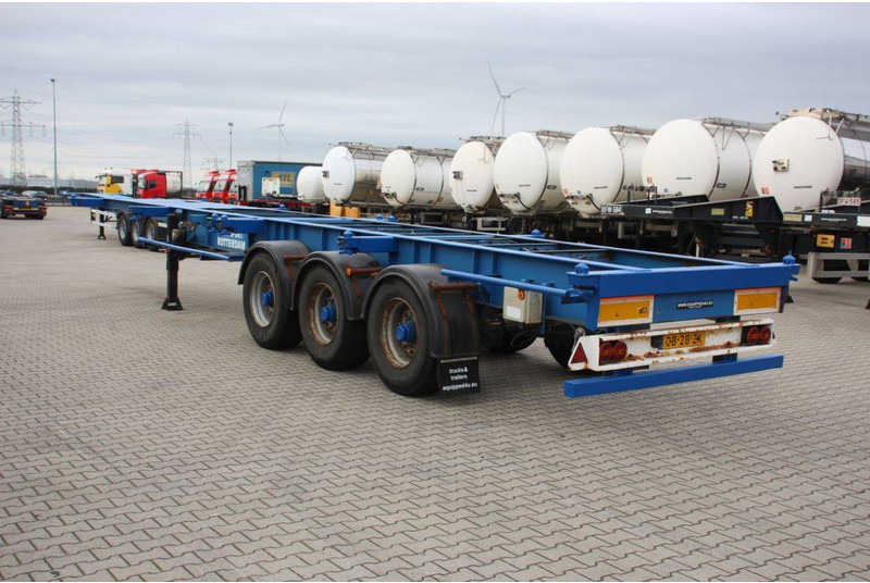 Groenewegen - Шасси полуприцеп: фото 3 Groenewegen - Шасси полуприцеп: фото 3