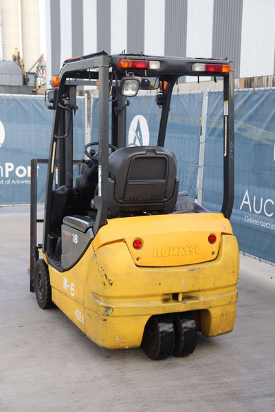 Komatsu FB18M-12 - Электропогрузчик: фото 4 Komatsu FB18M-12 - Электропогрузчик: фото 4