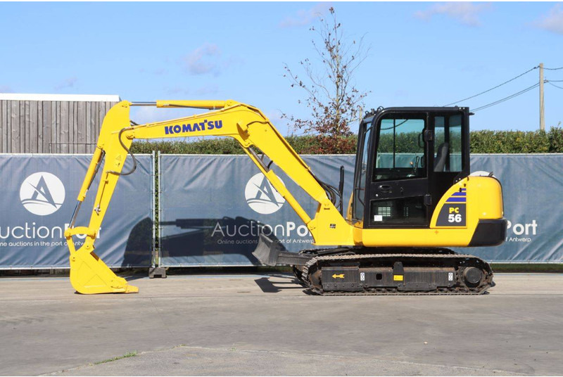 Komatsu PC56-7 - Гусеничный экскаватор: фото 1 Komatsu PC56-7 - Гусеничный экскаватор: фото 1