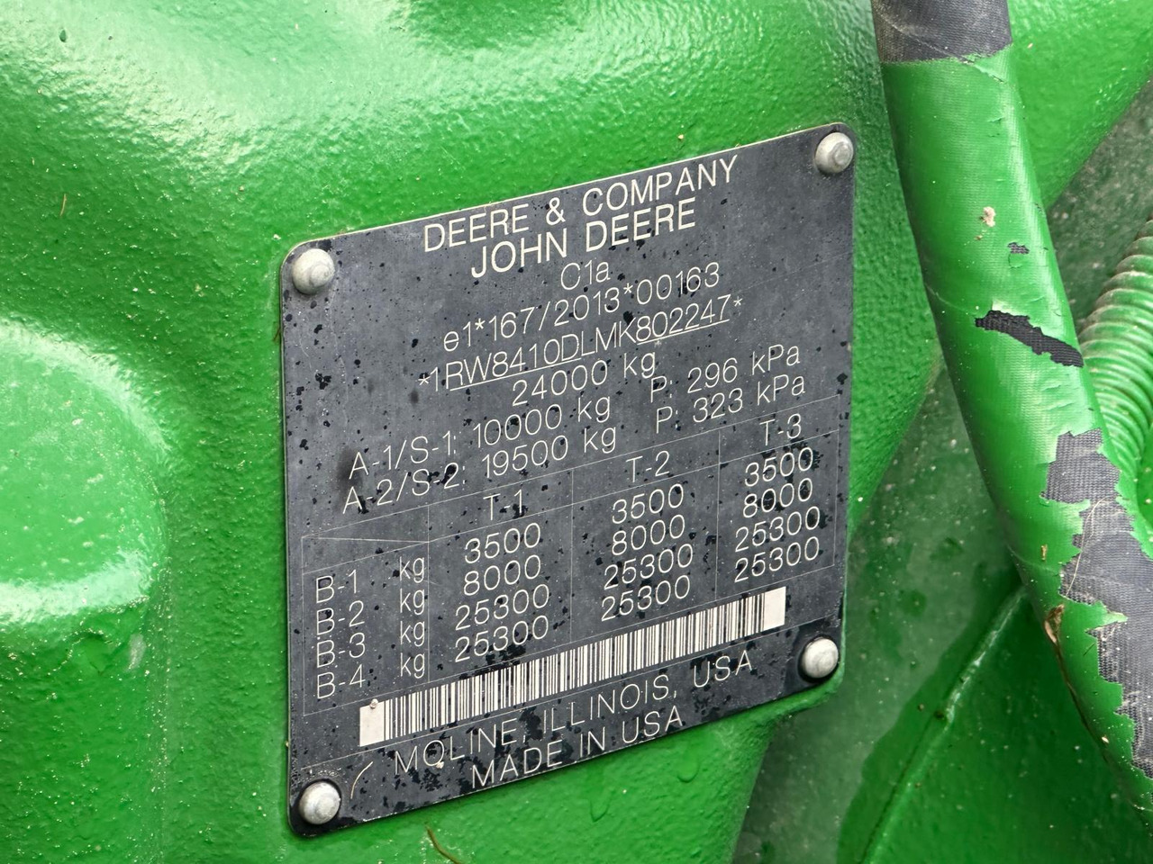 Гусеничный трактор JOHN DEERE 8RX 410 Signature Edition: фото 18