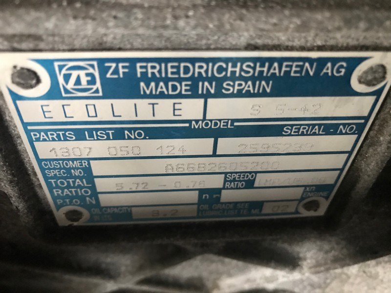 CUTIE DE VITEZE ZF S 5-42 R=5,72-0,76 - Коробка передач для Грузовиков: фото 3 CUTIE DE VITEZE ZF S 5-42 R=5,72-0,76 - Коробка передач для Грузовиков: фото 3