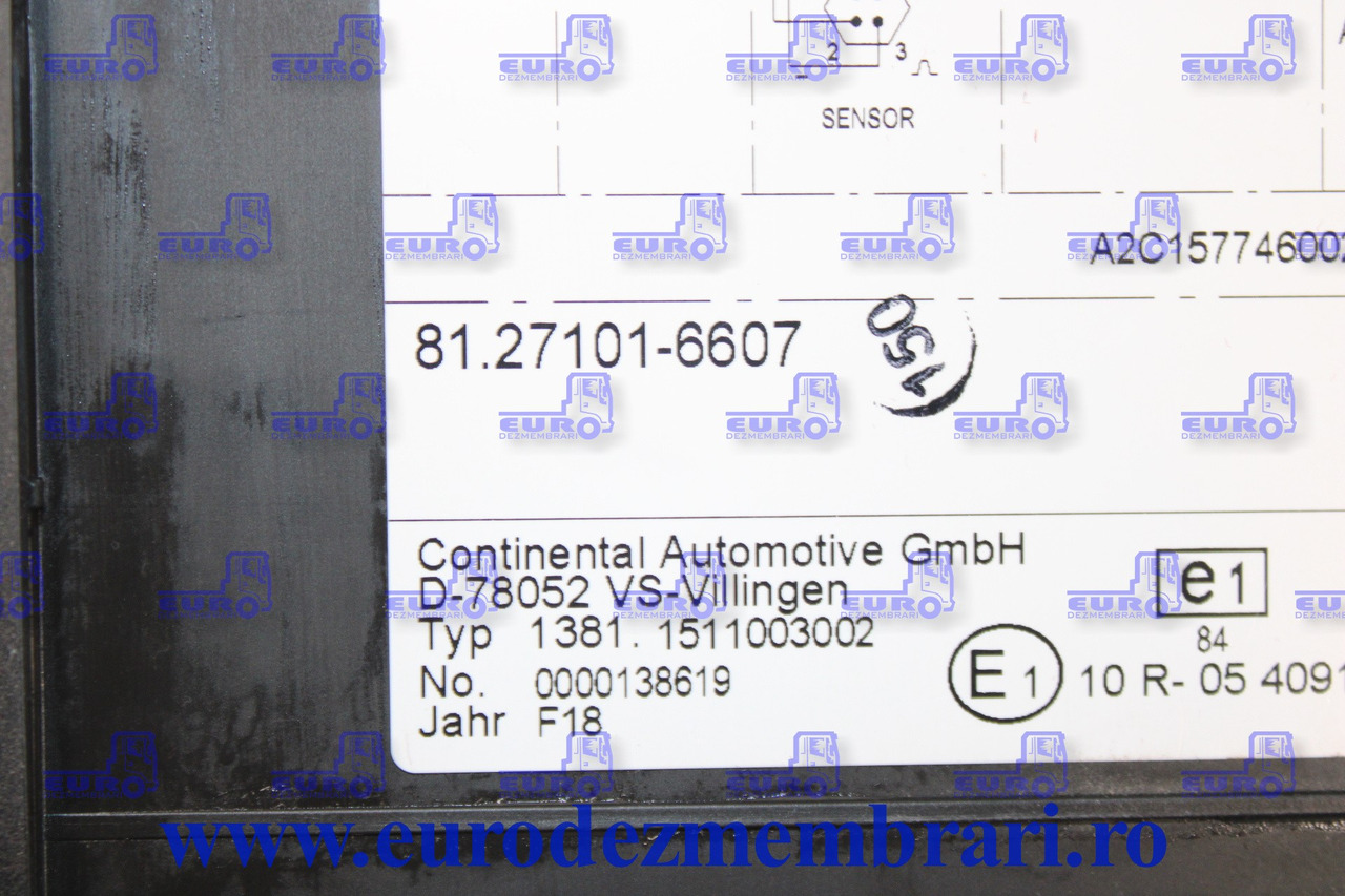 TAHOGRAF DIGITAL R3.0 MAN 81.27101.6607 81.25817.7116 81.27101.6569 81.27101.6577 81.27101.6578 81.27101.6584 81.27101.6590 81.27101.6592 81.27101.6593 81.27101.6597 81.27101.6632 81.27101.6633 - Блок управления для Грузовиков: фото 2 TAHOGRAF DIGITAL R3.0 MAN 81.27101.6607 81.25817.7116 81.27101.6569 81.27101.6577 81.27101.6578 81.27101.6584 81.27101.6590 81.27101.6592 81.27101.6593 81.27101.6597 81.27101.6632 81.27101.6633 - Блок управления для Грузовиков: фото 2
