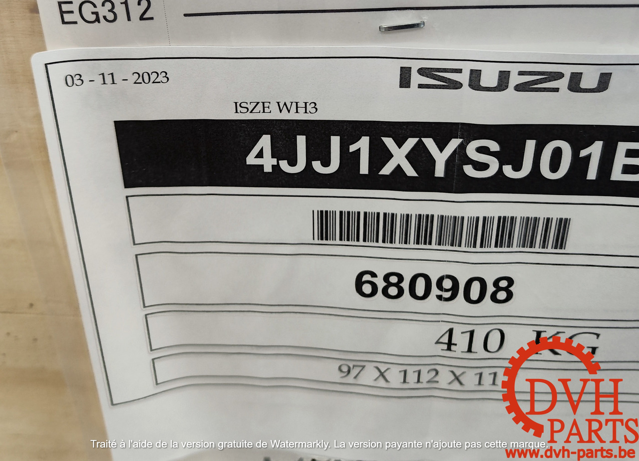 ISUZU 4JJ1-XYSJ-01B - Двигатель для Гусеничных экскаваторов: фото 1 ISUZU 4JJ1-XYSJ-01B - Двигатель для Гусеничных экскаваторов: фото 1