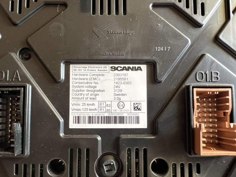 Scania - Приборная панель: фото 2 Scania - Приборная панель: фото 2