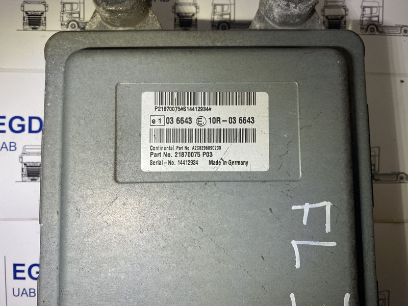 Volvo - Блок управления: фото 3 Volvo - Блок управления: фото 3