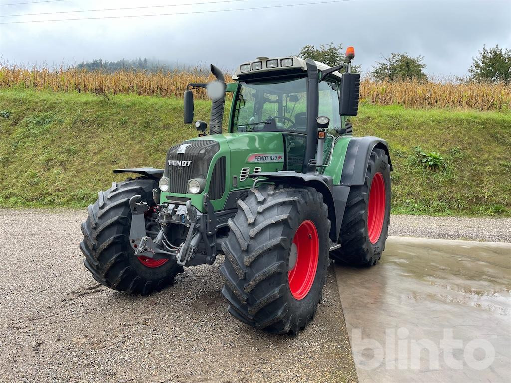 Fendt 820 Vario (2010) - Трактор: фото 1 Fendt 820 Vario (2010) - Трактор: фото 1