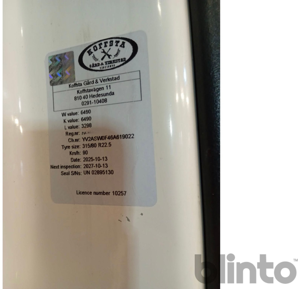 Крюковой мультилифт VOLVO FH 480 8*2: фото 8