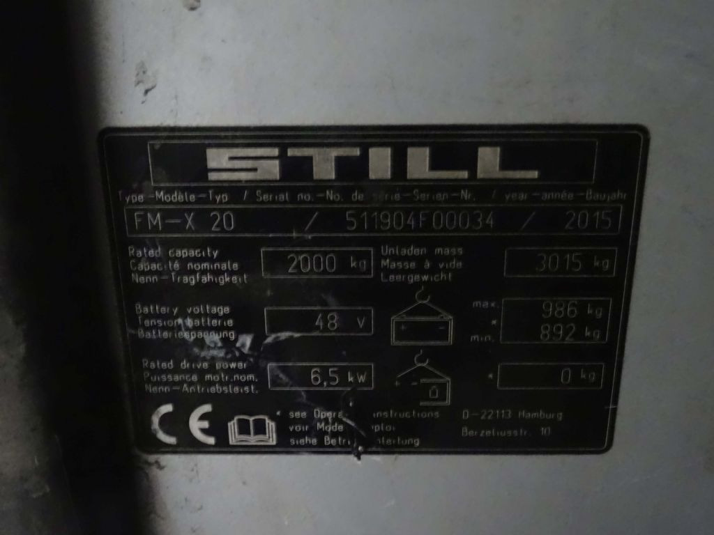 Still FM-X20 - Ричтрак: фото 5 Still FM-X20 - Ричтрак: фото 5