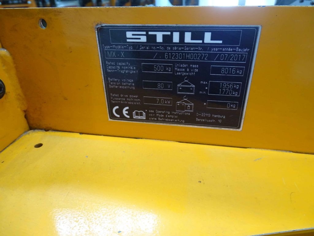 Still MX-X - Сборщик заказов: фото 5 Still MX-X - Сборщик заказов: фото 5