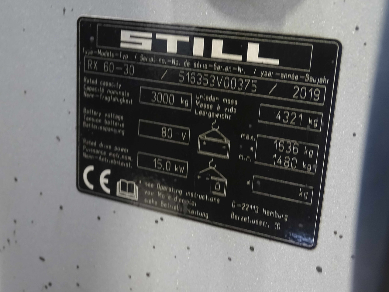 Still RX60-30 - Электропогрузчик: фото 5 Still RX60-30 - Электропогрузчик: фото 5