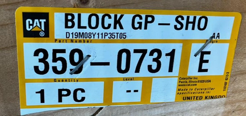 CATERPILLAR 359-0731 – Genuine Caterpillar Engine Block - CAT 3054C - Двигатель: фото 2 CATERPILLAR 359-0731 – Genuine Caterpillar Engine Block - CAT 3054C - Двигатель: фото 2