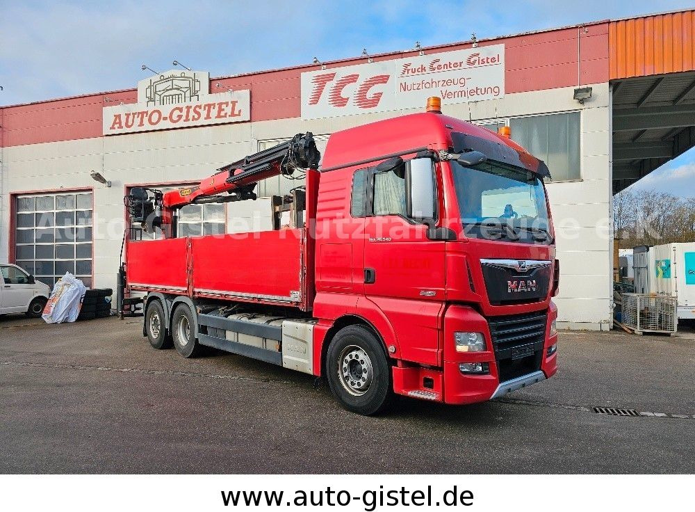 MAN MAN TGX 26.540 6x2LL Palfinger 20.501 L *Motor Neu - Грузовик бортовой/ Платформа, Автоманипулятор: фото 1 MAN MAN TGX 26.540 6x2LL Palfinger 20.501 L *Motor Neu - Грузовик бортовой/ Платформа, Автоманипулятор: фото 1