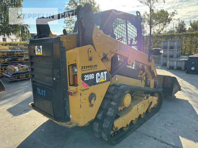 Cat 259D - Мини-погрузчик с бортовым поворотом: фото 3 Cat 259D - Мини-погрузчик с бортовым поворотом: фото 3