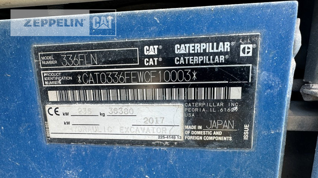 Cat 336FLNSB - Гусеничный экскаватор: фото 5 Cat 336FLNSB - Гусеничный экскаватор: фото 5