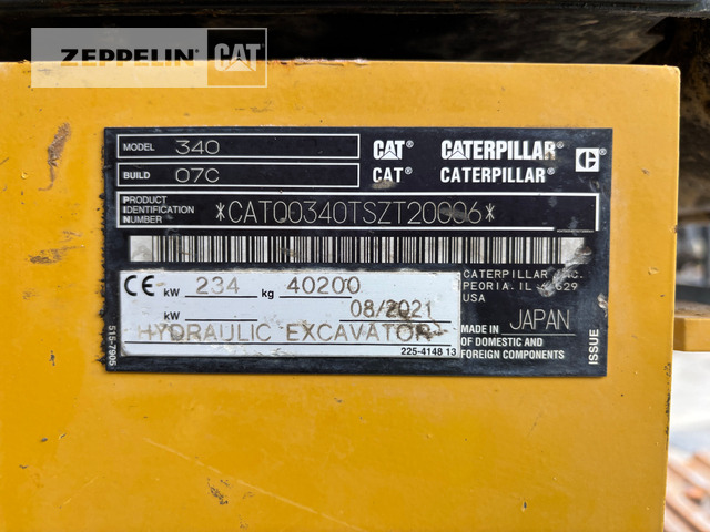 Cat 340-07A - Гусеничный экскаватор: фото 2 Cat 340-07A - Гусеничный экскаватор: фото 2