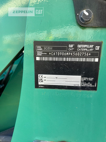 Cat 906M - Колёсный погрузчик: фото 5 Cat 906M - Колёсный погрузчик: фото 5