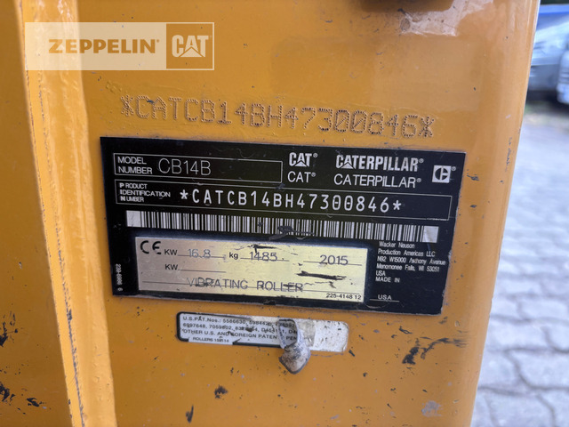 Cat CB14B - Дорожный каток: фото 5 Cat CB14B - Дорожный каток: фото 5