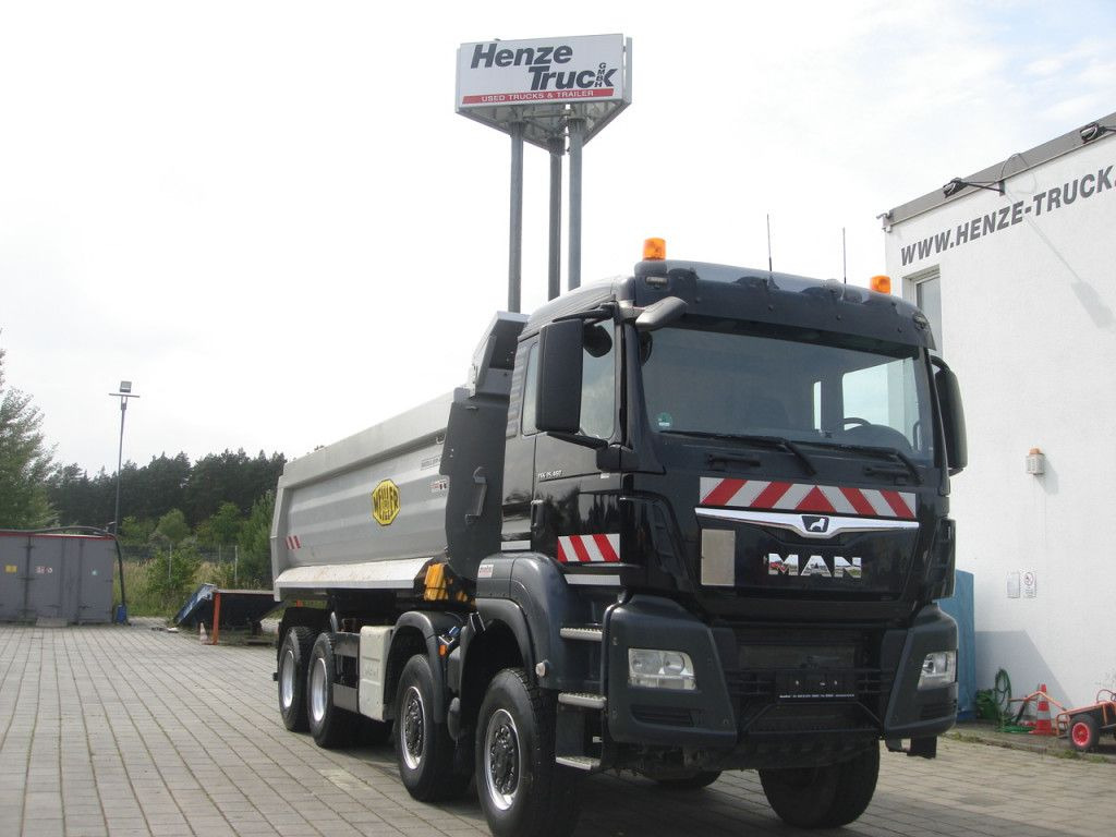 MAN TG-S 35.460 8x6 4 Achs Muldenkipper Meiller 18m³ - Портальный бункеровоз: фото 2 MAN TG-S 35.460 8x6 4 Achs Muldenkipper Meiller 18m³ - Портальный бункеровоз: фото 2