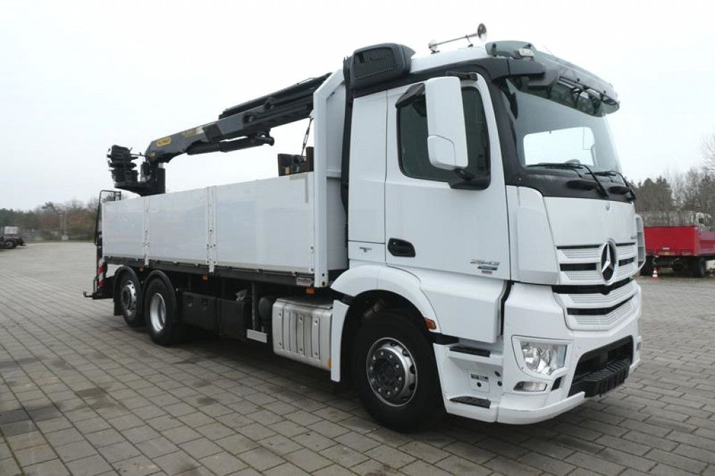 Mercedes-Benz Antos 2543 L/6x2 Pritsche Heckkran - Грузовик бортовой/ Платформа, Автоманипулятор: фото 3 Mercedes-Benz Antos 2543 L/6x2 Pritsche Heckkran - Грузовик бортовой/ Платформа, Автоманипулятор: фото 3