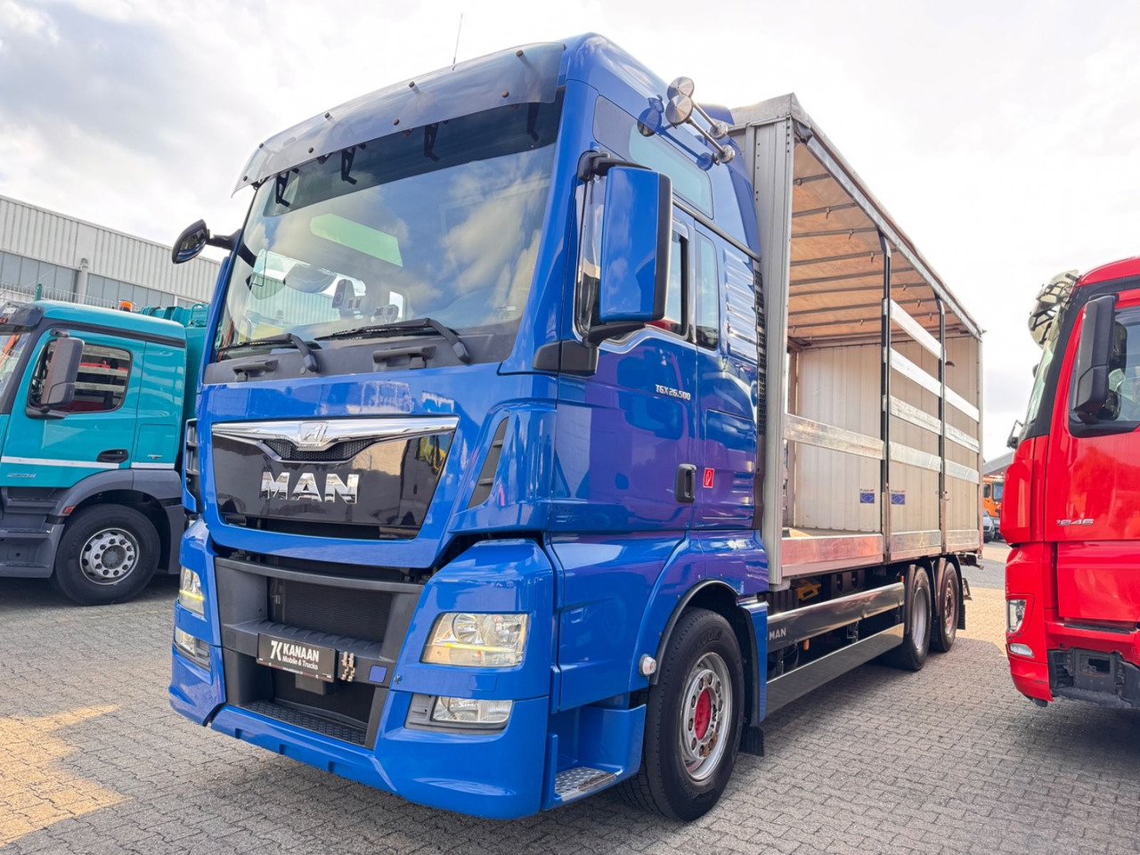MAN 26.500 TGX+Anh LBW Euro6 Lift/Lenkachse - Тентованный грузовик: фото 2 MAN 26.500 TGX+Anh LBW Euro6 Lift/Lenkachse - Тентованный грузовик: фото 2