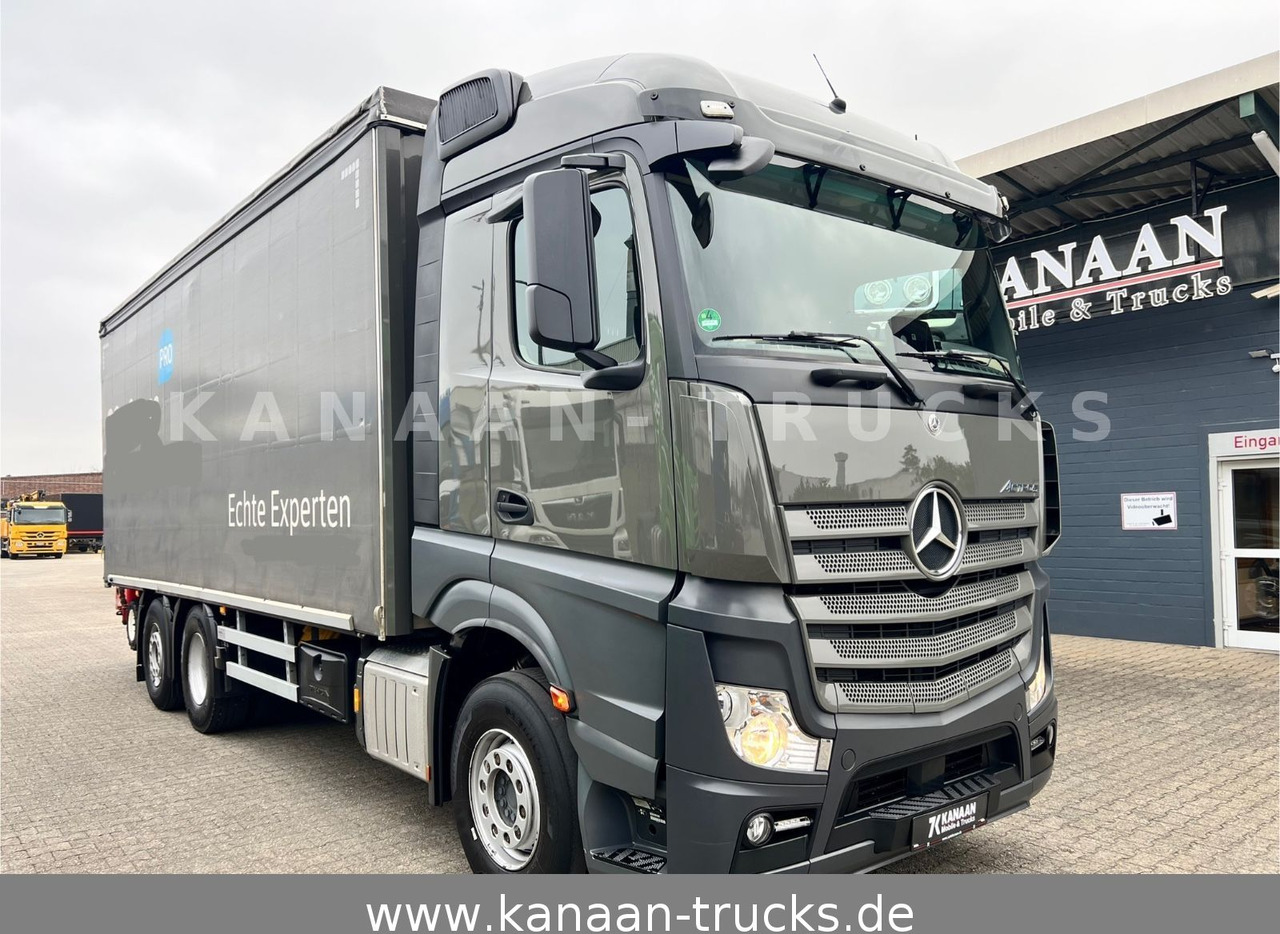 Mercedes-Benz 2548 Actros 6x2 Pritsche Moffet Mitnahme stapler - Тентованный грузовик: фото 2 Mercedes-Benz 2548 Actros 6x2 Pritsche Moffet Mitnahme stapler - Тентованный грузовик: фото 2