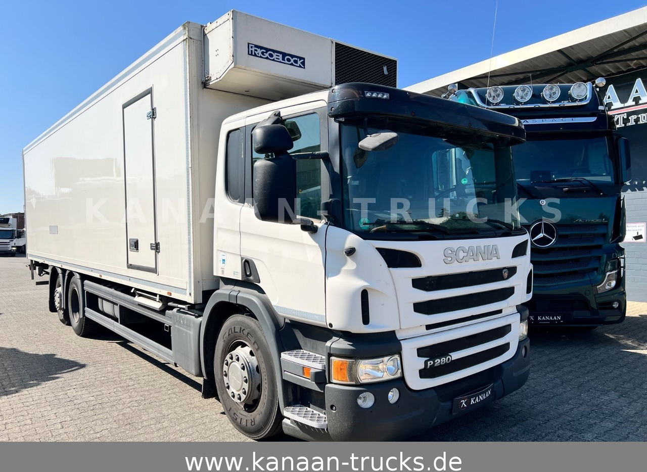 Scania P280 Kühlkoffer FRIGOBLOCK FK13 LBW E5 - Рефрижератор: фото 1 Scania P280 Kühlkoffer FRIGOBLOCK FK13 LBW E5 - Рефрижератор: фото 1