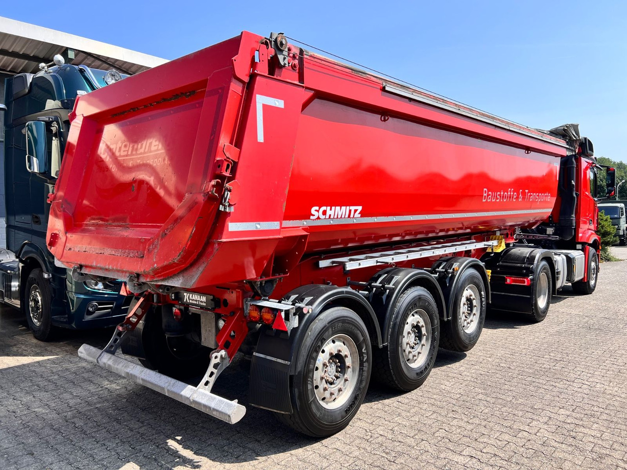 Schmitz Cargobull SKI 24 SL7,2 Cramaro el.Verdeck Leerg. 6.133Kg - Самосвальный полуприцеп: фото 4 Schmitz Cargobull SKI 24 SL7,2 Cramaro el.Verdeck Leerg. 6.133Kg - Самосвальный полуприцеп: фото 4