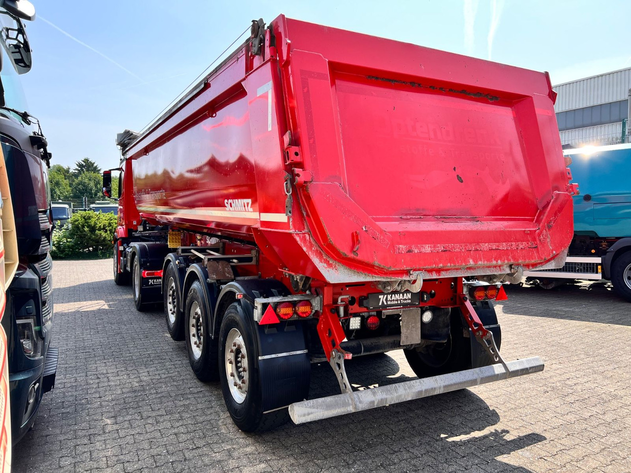 Schmitz Cargobull SKI 24 SL7,2 Cramaro el.Verdeck Leerg. 6.133Kg - Самосвальный полуприцеп: фото 5 Schmitz Cargobull SKI 24 SL7,2 Cramaro el.Verdeck Leerg. 6.133Kg - Самосвальный полуприцеп: фото 5